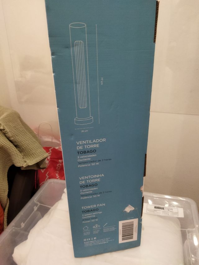 Ventilador Torre Tobago - 50W