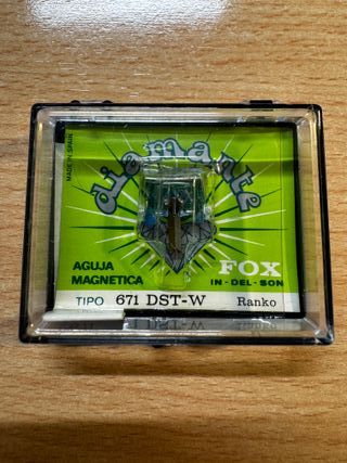 Aguja tocadiscos FOX Diamante 671 Ranko