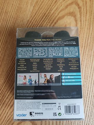🇪🇸ABBA LETS SING para PS4 CON 2 MICROFONOS NUEVO
