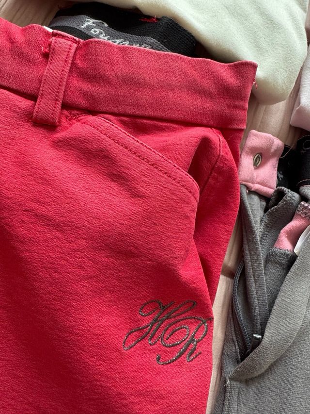 Ropa hípica niña - 4 conjuntos Fouganza y Whitaker