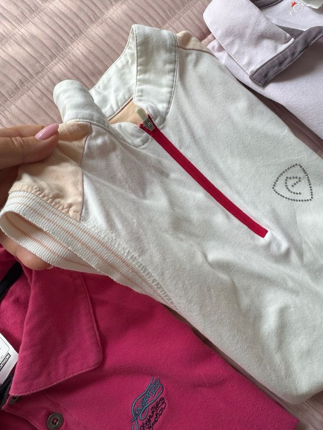 Ropa hípica niña - 4 conjuntos Fouganza y Whitaker