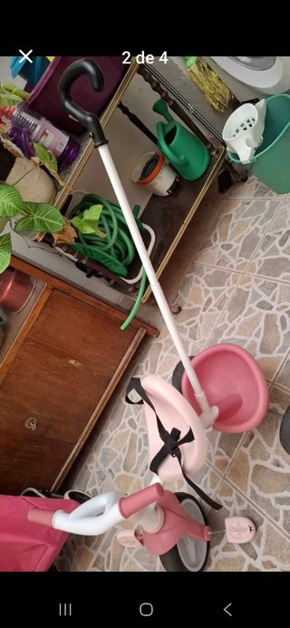 Triciclo infantil para niña