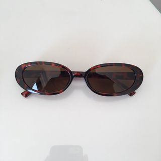 Gafas de sol ovaladas - Marrón