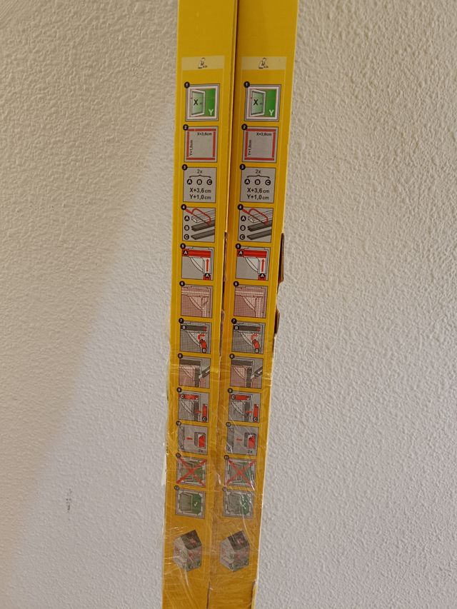 2 Mosquiteras magnéticas Schellenberg 100x120