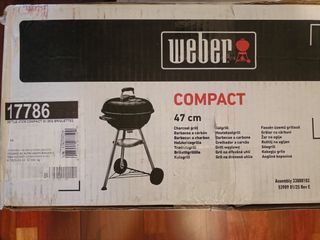 Weber Compact 47cm Barbacoa