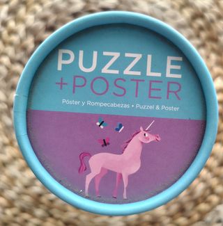 Puzzle Unicornios 100 piezas + Poster