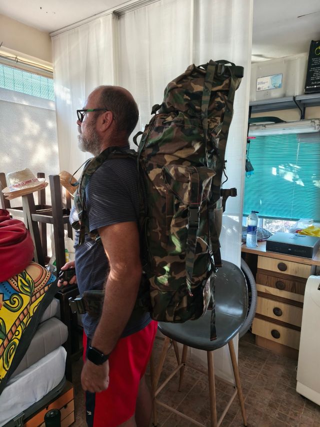 Mochila militar camuflaje