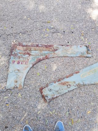 Aletas R500 - Coche antiguo
