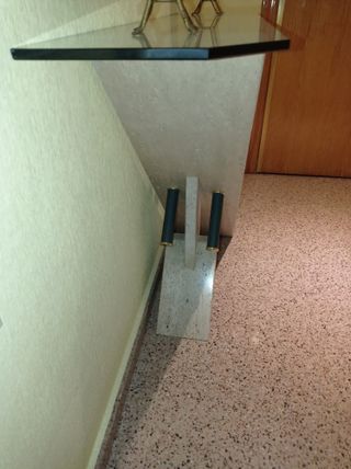 Mueble recibidor con espejo - Moderno