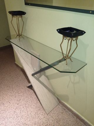 Mueble recibidor con espejo - Moderno