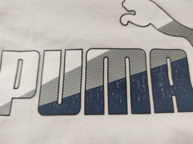 T-shirt Puma Bambino Bianca Tshirt