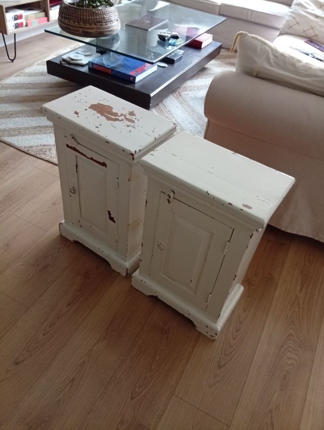 Mesillas noche vintage - 2 uds.