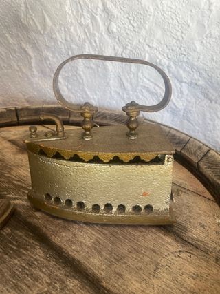 2 Planchas de Hierro Antiguas