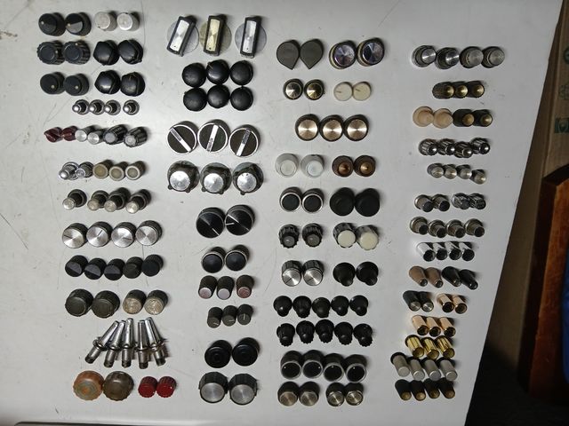 Mandos de madera y baquelita