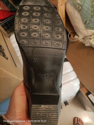 Zapatos negros mujer tacón bajo