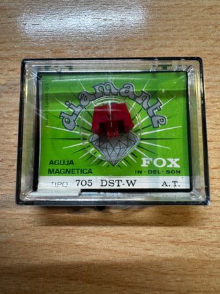 Aguja tocadiscos FOX 705 Diamante A.T.