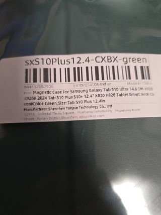 Tablet Samsung Galaxy Tab S10 - Verde