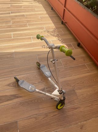 Patinete Funbee, 3 ruedas, blanco