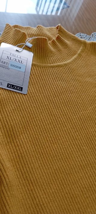 Conjunto jersey y pantalón cuadros