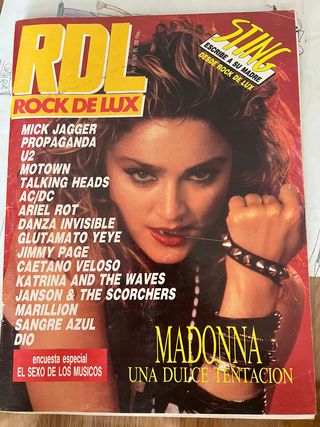Revista Rock de Lux, número 11 (Madonna)