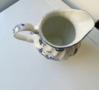 Sopera loza longwy Beige y Preciosa lechera