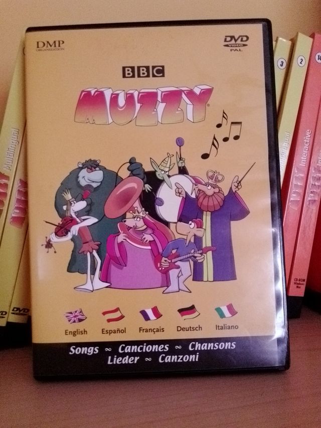 Curso de idiomas Muzzy: 30 DVDs Colección completa