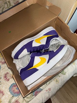 Nike Dunk - Scarpe Viola Giallo