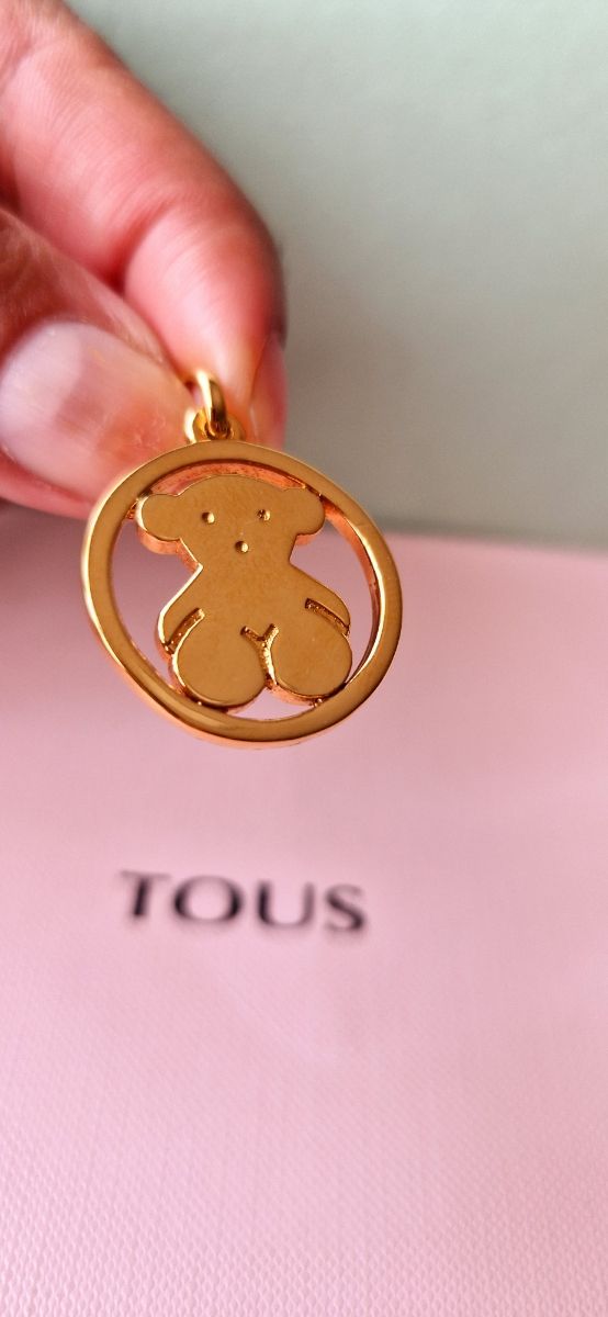 Colgante oso Tous oro de 18klts.