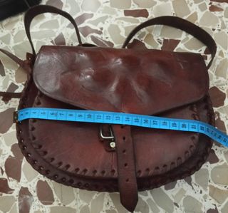 Borsa a tracolla in cuoio