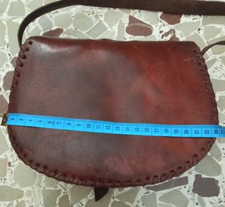 Borsa a tracolla in cuoio