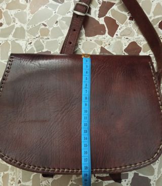 Borsa a tracolla in cuoio