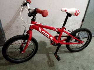 Bicicleta niño 16" roja