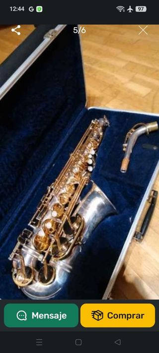 Saxo Alto Júpiter 869 profesional tudel plata 