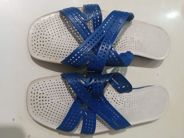 Ciabatte Uomo Vintage Messicani blu 46/47