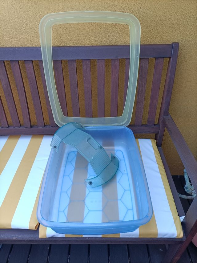 Tortuguera Acuario Transparente