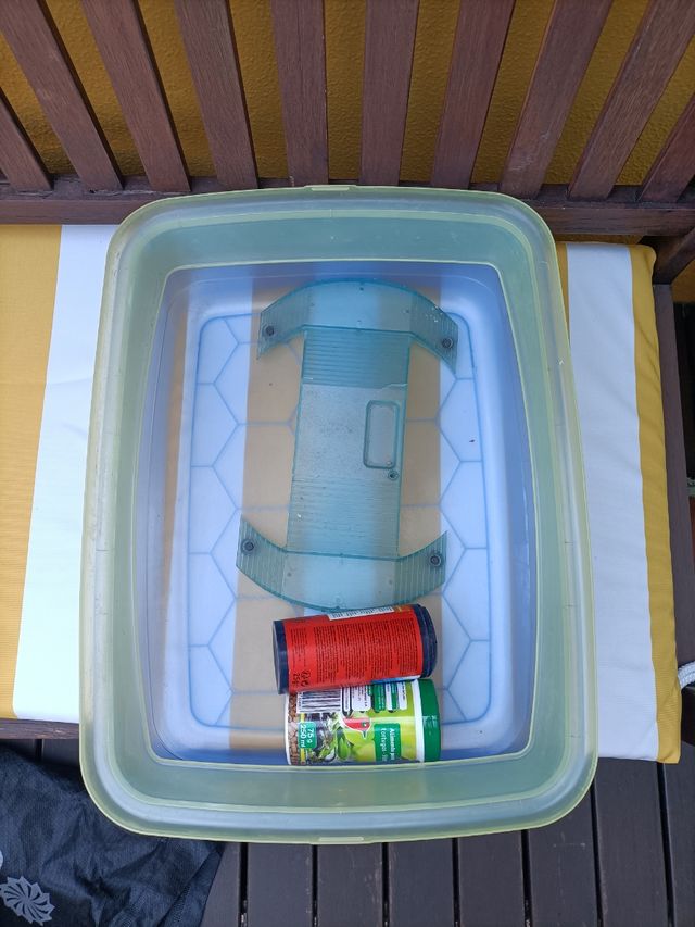 Tortuguera Acuario Transparente