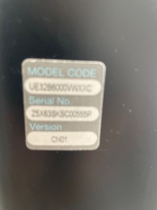 TV Samsung 32" LED negra