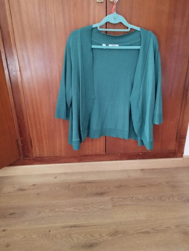 Bolero de punto fino