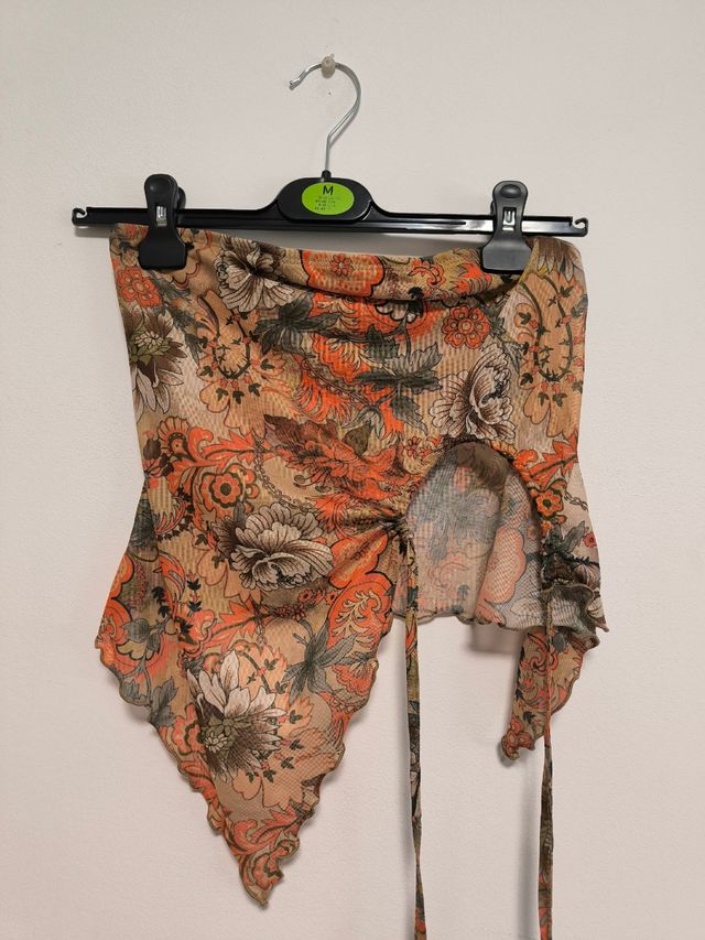 Top floral talla M