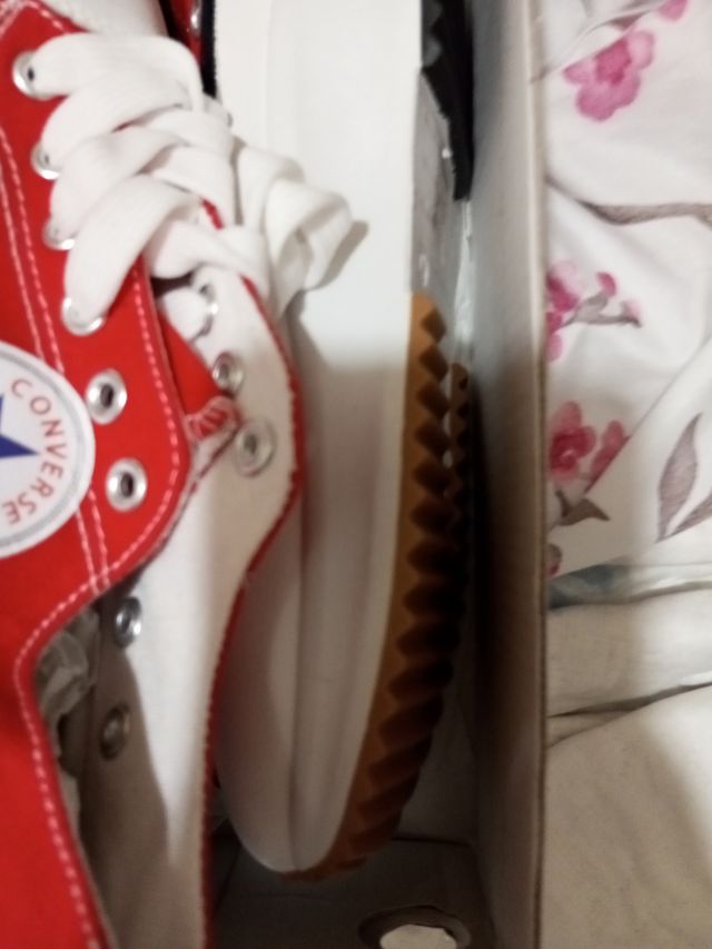 Bambass Zapatillas rojas y blancas