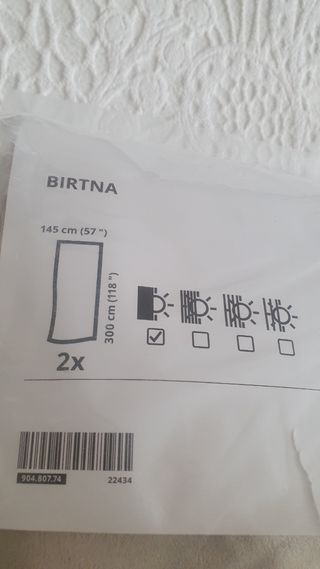 Cortinas Ikea Beige - 2 uds.