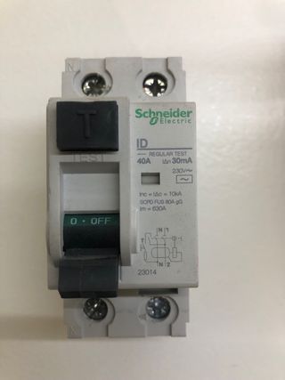 Interruptor Diferencial Schneider 40A