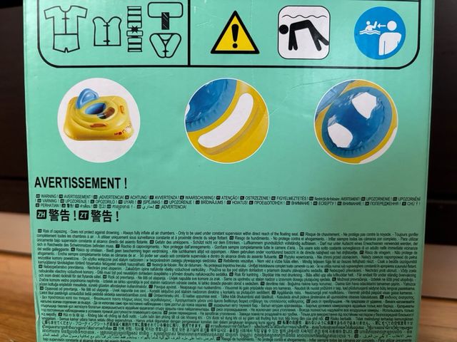 Flotador Bebé Nabaiji BB Seat 7-11kg