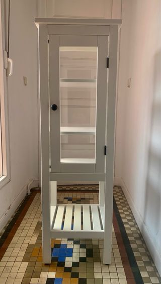 Vitrina Hemnes blanca