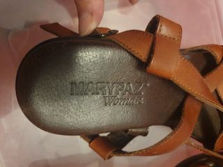 Sandalias Piel Marrón