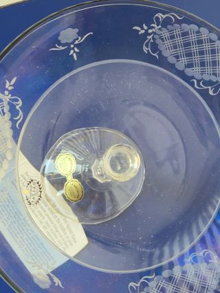 Alzatina in Cristallo Italiani Crystal
