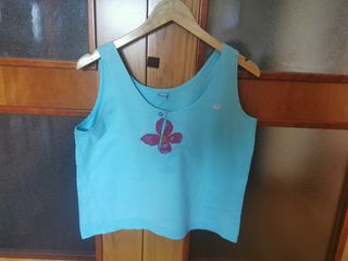 Camiseta Adidas turquesa - Talla L