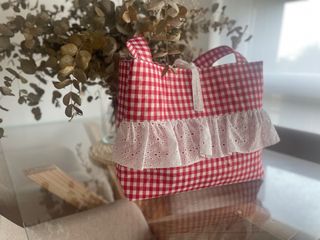 Bolso de playa tote bag , con neceser