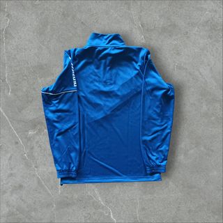 Felpa Mizuno calcio blu