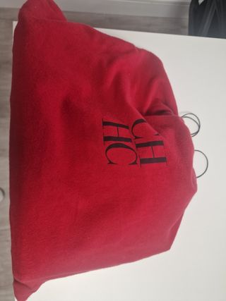 Bolso Carolina Herrera beige y marrón